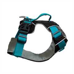 James & Steel Sotnos Travel Safety & Walking Dog Harness - Teal